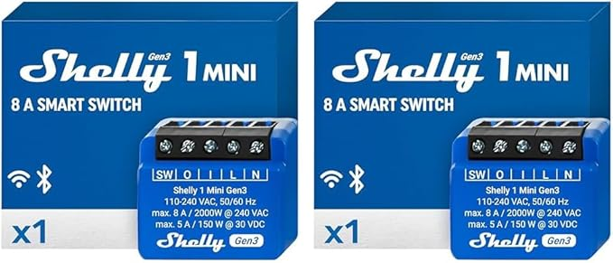 Shelly 1 Mini Gen3
